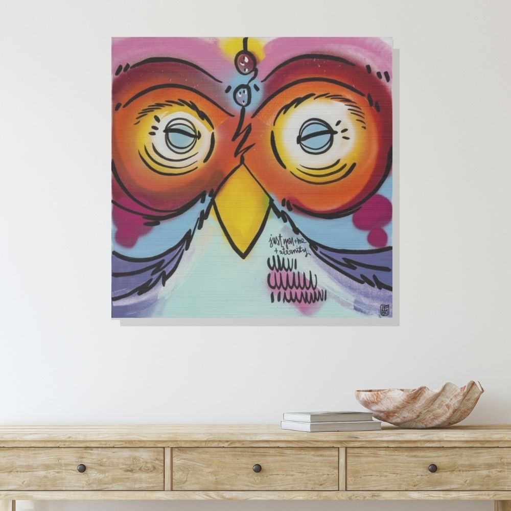 Just You and Me, Eternally - Lebo Brushed Aluminum Artbond